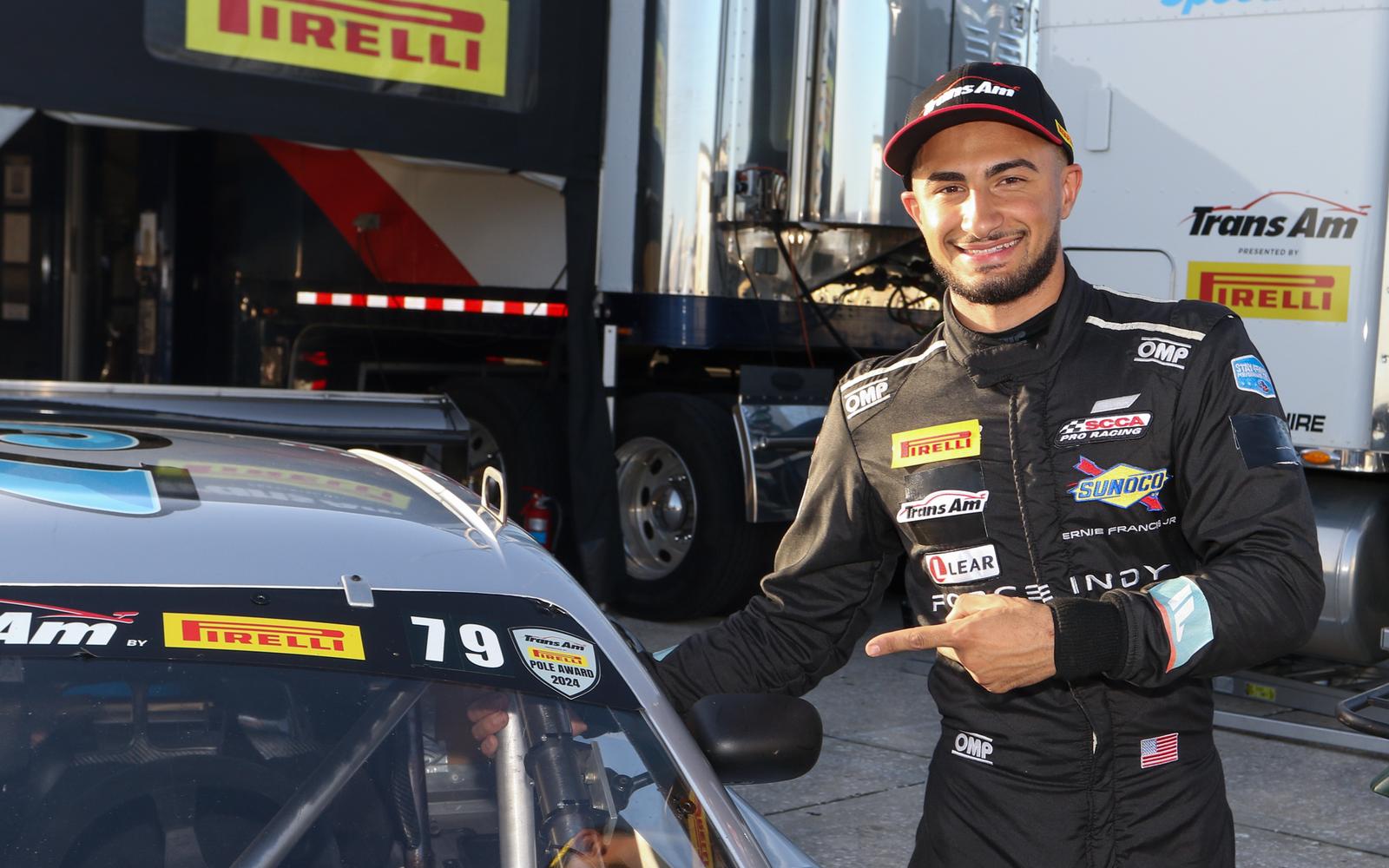 Ernie Francis Jr. Returns to Trans Am and Claims Sebring Pole